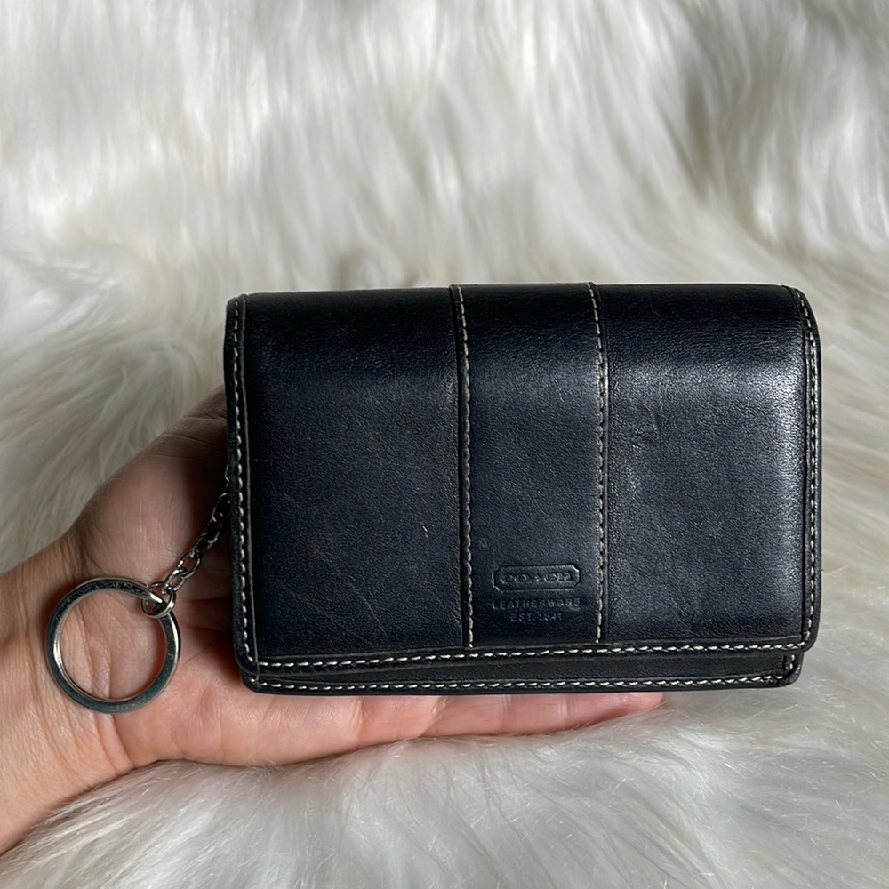 COACH 1941 Card Holder Key Chain
